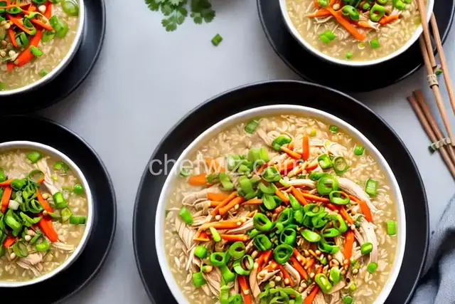 Slow-Cooker Chicken Congee
