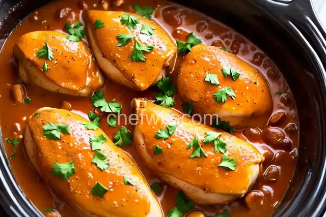 Slow Cooker Chicken Marsala