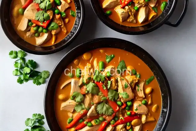 Slow Cooker Chicken Massaman Curry