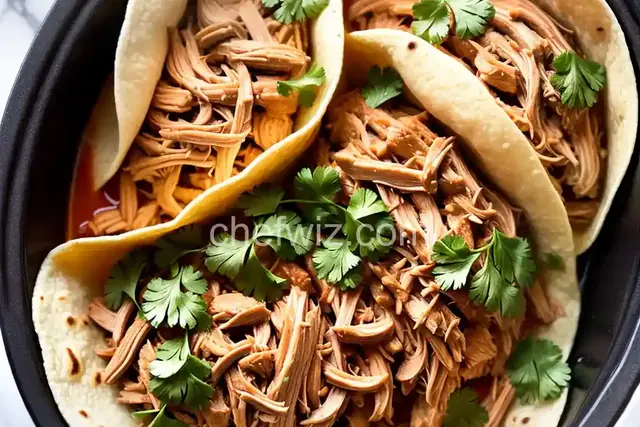 Slow Cooker Chicken Tacos