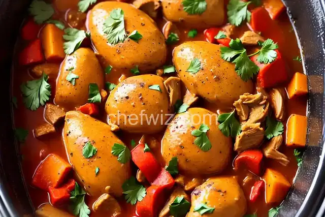 Slow Cooker Chicken Tagine