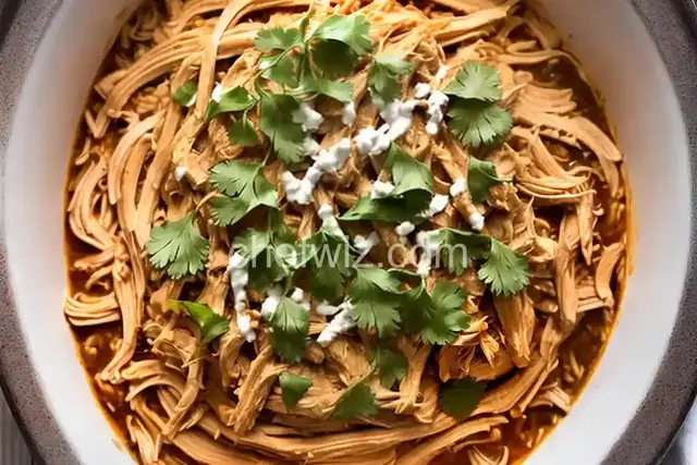 Slow Cooker Chicken Tinga
