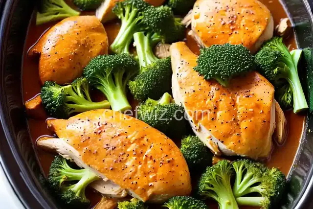 Slow Cooker Chicken and Broccoli
