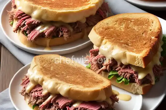 Slow Cooker Corned Beef Reuben Sandwiches