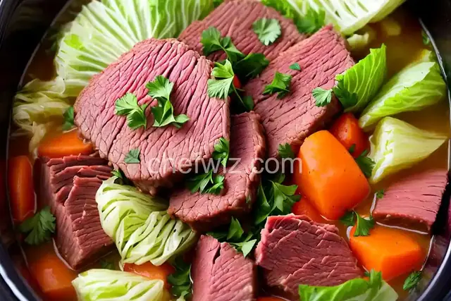 Slow-Cooker Corned Beef and Cabbage