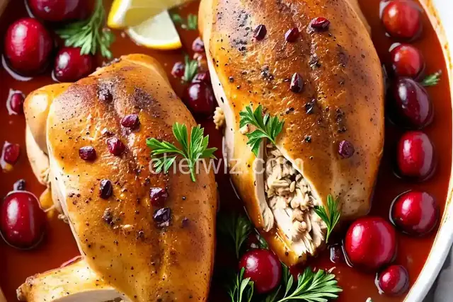 Slow Cooker Cranberry Chicken