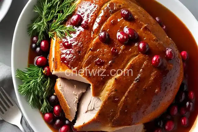 Slow Cooker Cranberry Pork Roast