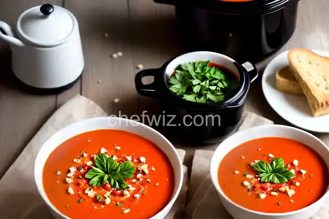 Slow Cooker Creamy Tomato Soup