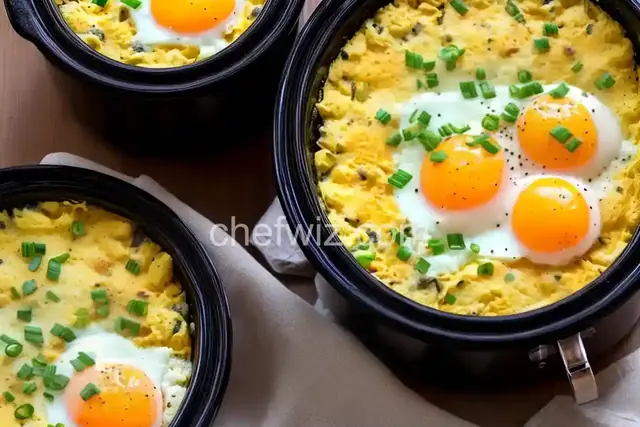 Slow Cooker Egg Casserole