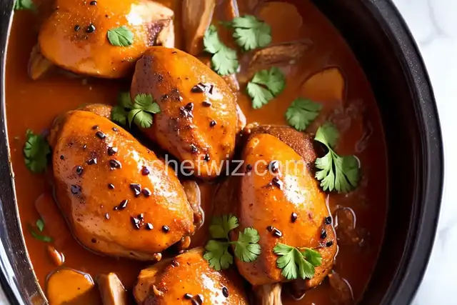 Slow Cooker Filipino-Style Chicken Adobo