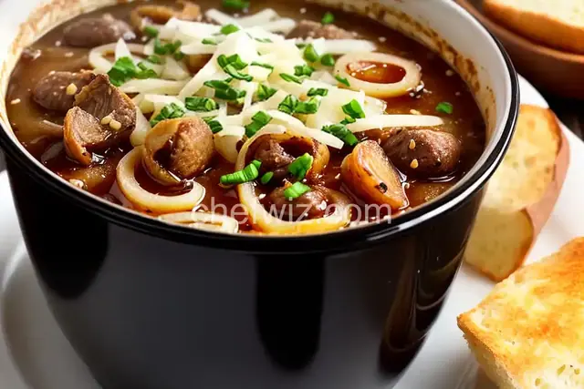 Slow Cooker French Onion Soup
