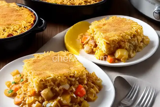 Slow Cooker Funeral Potatoes (Hash Brown Casserole)