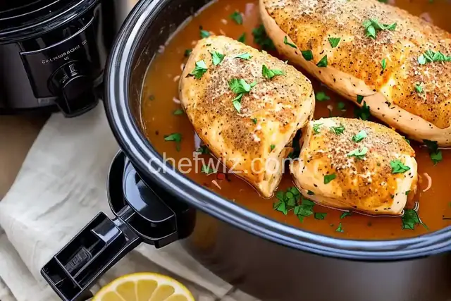 Slow-Cooker Garlic-Parmesan Chicken