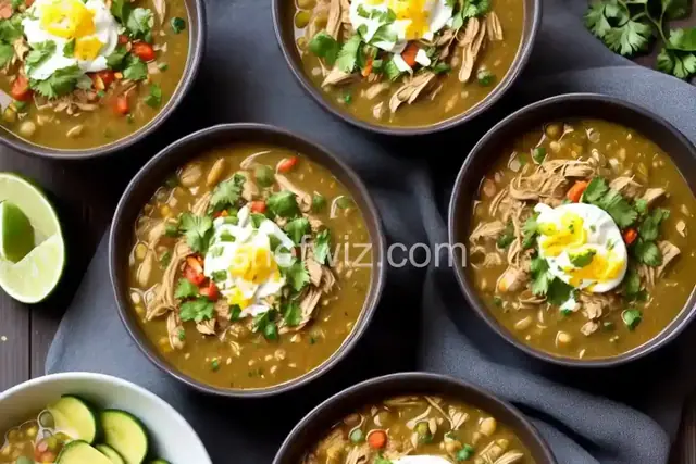 Slow-Cooker Green Chicken Chili