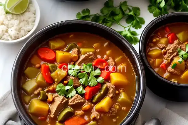 Slow Cooker Green Chile Stew