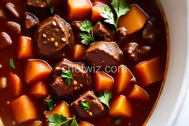 Slow Cooker Hearty Beef Stew