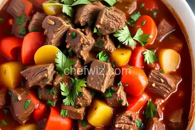 Slow Cooker Italian Beef Stew
