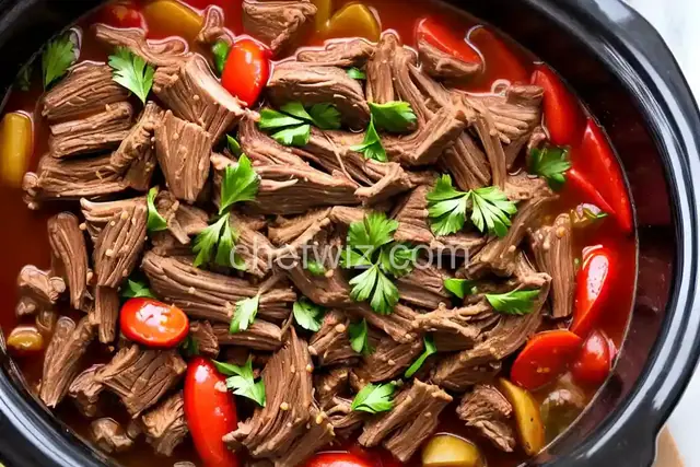 Slow Cooker Italian Beef