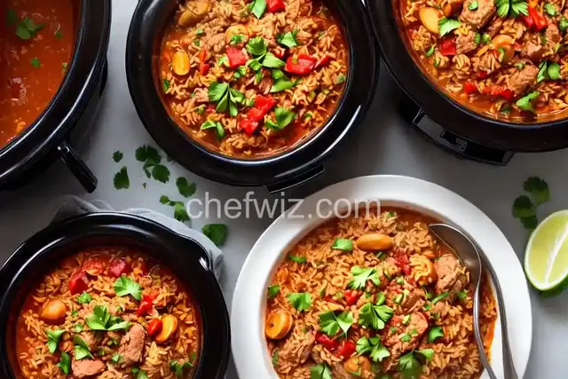 Slow Cooker Jambalaya