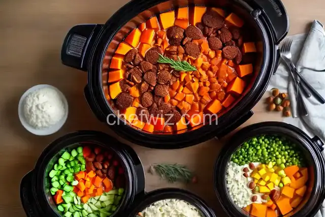 Slow Cooker Kosher Autumn Mashup