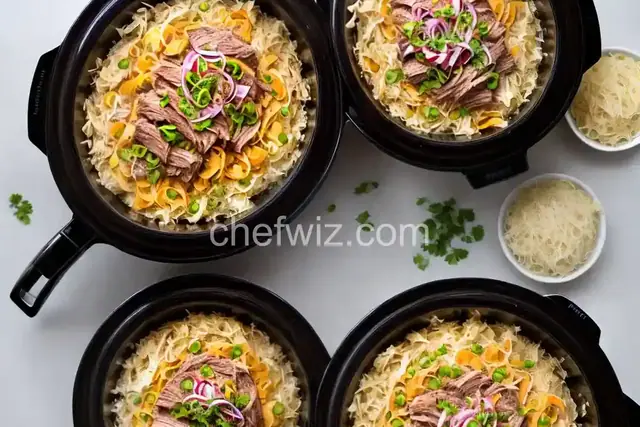 Slow Cooker Lancaster County Pork and Sauerkraut