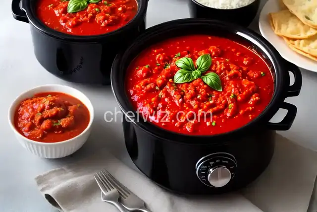 Slow Cooker Marinara Sauce