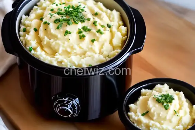 Slow Cooker Mashed Potatoes