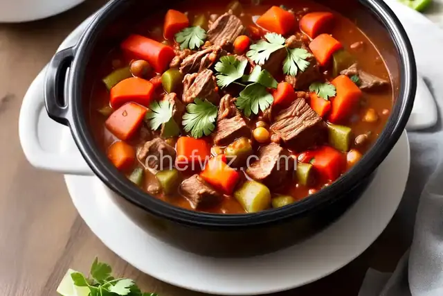 Slow Cooker Mexican Beef Stew