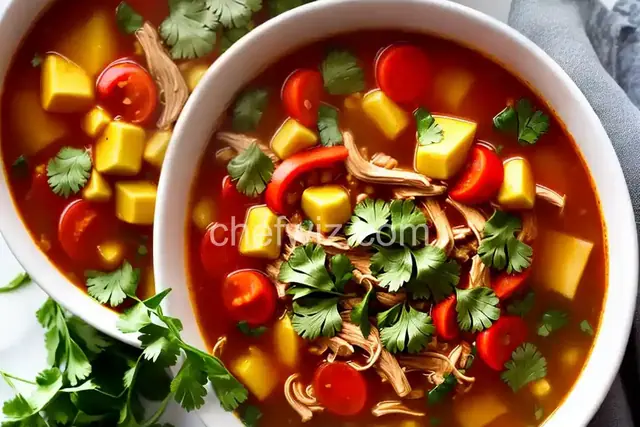 Slow Cooker Mexican Chicken Soup