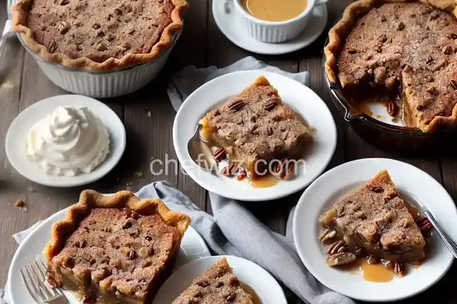 Slow Cooker Pecan Pie Bread Pudding