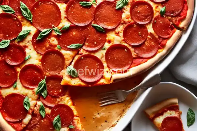 Slow Cooker Pepperoni Pizza
