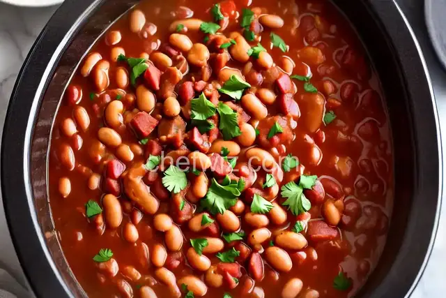Slow Cooker Pinto Beans
