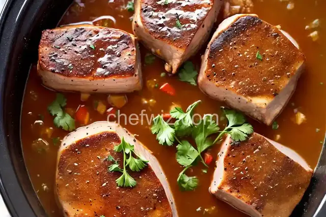 Slow Cooker Pork Chops