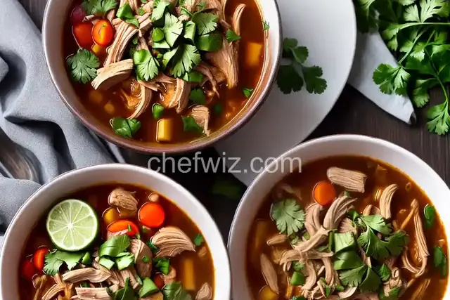 Slow Cooker Posole with Pork and Chicken