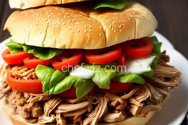 Slow-Cooker Pulled Turkey Sandwiches