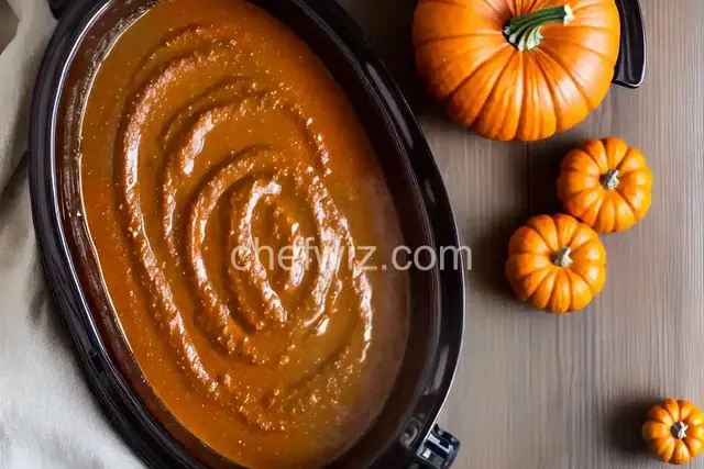 Slow Cooker Pumpkin Butter