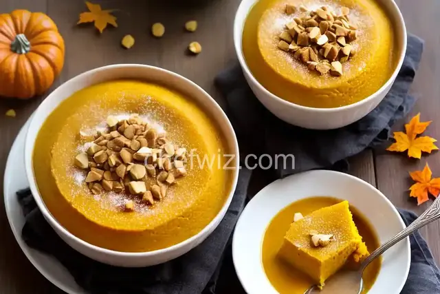 Slow Cooker Pumpkin Pudding