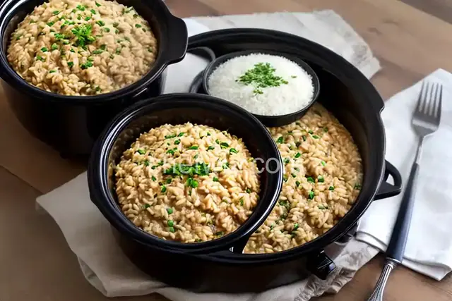 Slow Cooker Risotto