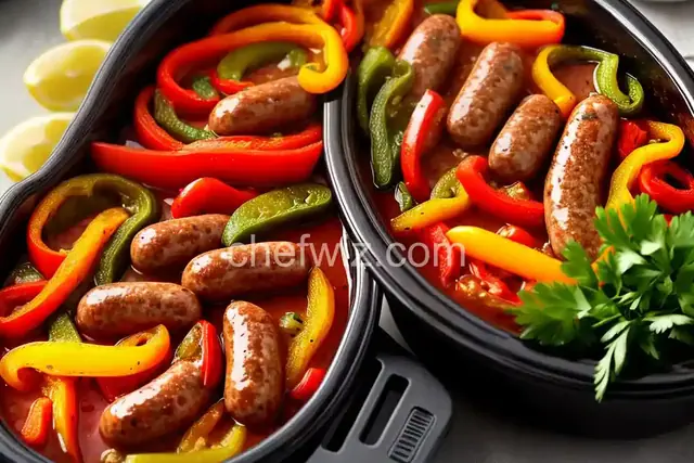 Slow-Cooker Sausage & Peppers