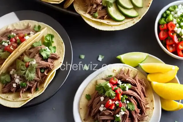 Slow Cooker Shredded Beef for Tacos and Burritos