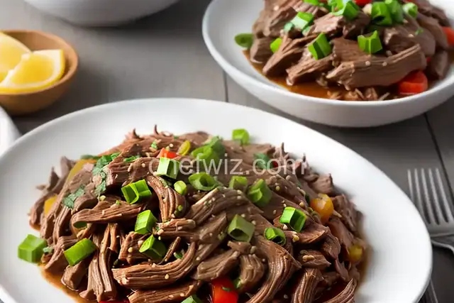 Slow-Cooker Shredded Steak
