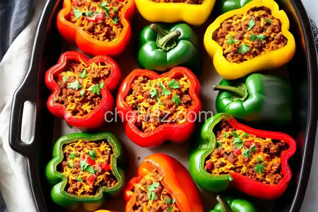 Slow Cooker Stuffed Peppers