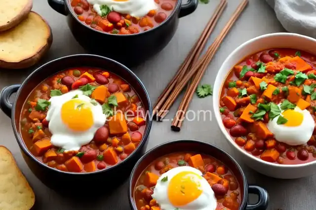 Slow Cooker Sweet Potato Chili