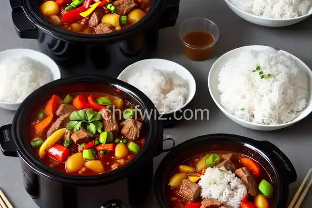 Slow Cooker Sweet and Sour Pork