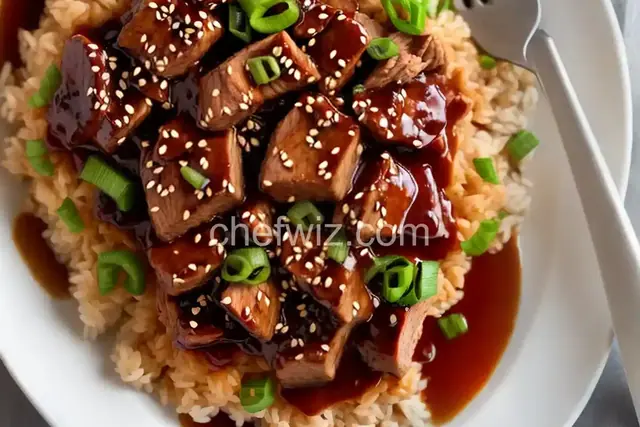 Slow Cooker Teriyaki Pork Tenderloin