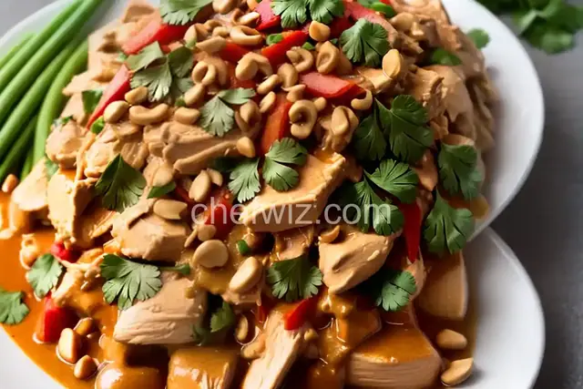 Slow Cooker Thai Peanut Chicken