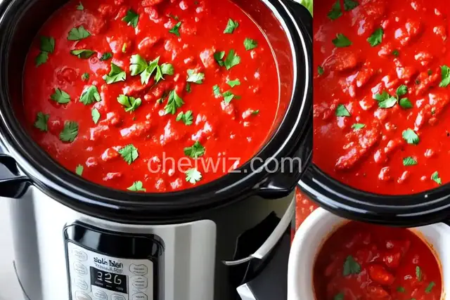 Slow Cooker Tomato Sauce