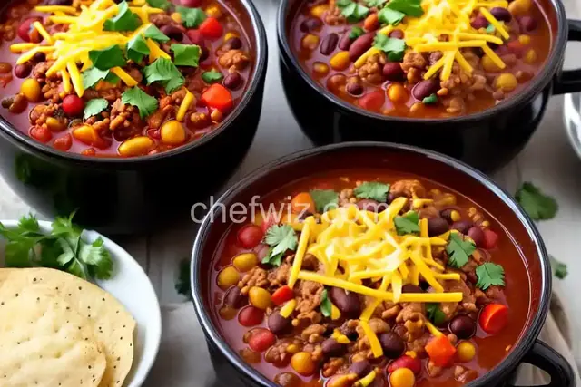 Slow Cooker Turkey Chili
