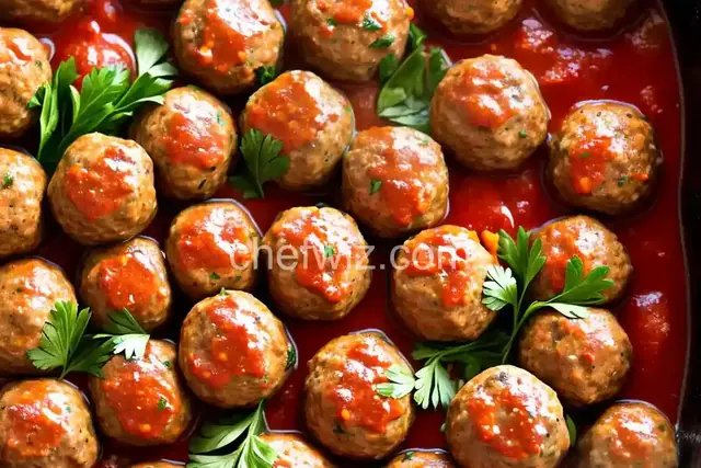 Slow Cooker Turkey Sausage Meatballs