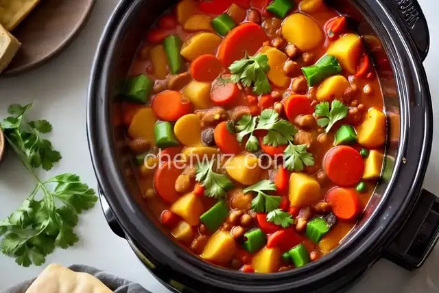 Slow Cooker Vegetarian Stew